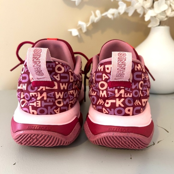 Nike Giannis Immortality 3 'Alphabet Bros' DZ7533-600 Red/Pink/Peach Men Size 7 - Picture 6 of 17